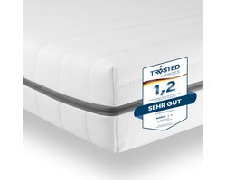 SLEEPNEO - matras 160x200 - 15 cm dik - koudschuim - H2/H3 duo hardheid - stevig