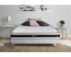 SOFT matras 180x220cm , HD schuim met microluchtcellen , Zeer stevig, 3 comfortzones