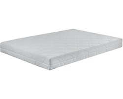 Aktiva Pocketmatras - 130x190 - 18 cm dik - Anti-Allergie - Afritsbare en wasbare hoes