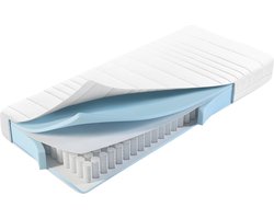 Densi Matras - 120x200 – Pocketveer - 7 comfortzones - Twijfelaar matras – HR Medium