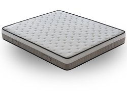 iLoveSleep - Matras ASSISI 120x190 HR Koudschuim Matras - Dikte 20 cm - Premium Kwaliteit - gesneden 9-zone