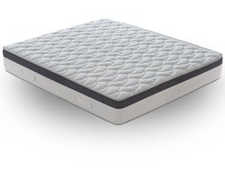 iLoveSleep - Matras POSITANO 120x190 Pocketvering Matras - Dikte 27 cm - Premium Kwaliteit - Ergonomisch - Gemiddeld - 7 cm traagschuim