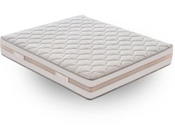 iLoveSleep - Matras RELAX 120x190 Pocketvering Matras - Dikte 25 cm - Premium Kwaliteit - Ergonomisch - Gemiddeld - 5 cm traagschuim