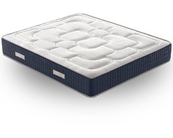 iLoveSleep - Matras ROYAL MEMORY 120x190 Traagschuim met Koudschuim Matras - Dikte 30 cm - Anti-allergisch - extra stevig