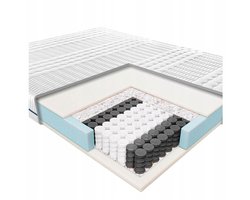 Janpol Wenus 140x200 Pocket Spring Mattress - Medium-Hard