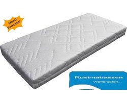 Koudschuim matras met rits tijk - 100x200 x19cm