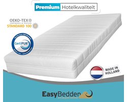 Koudschuim Pocketvering Matras Cool Fresh - 120 x 210 cm dikte c.a. 21 cm