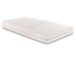Latex Pocketvering Matras - 130x200 - 20 cm dik - Anti-Allergie - Afritsbare en wasbare hoes