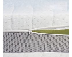 Matras koudschuim 120x210 voor zwaardere mensen tot 150 kg Premium HR