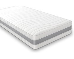 Matras pocketvering 7 Comfort Zilver 140x220 dikte 24cm