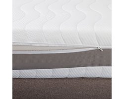 Matras traagschuim NASA-Bamboo op micro pocketveren 120x200 dikte 24 cm