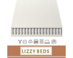 Pocket Comfort 3000 XXL - Pocketvering Matras - 120x200x25 - Lizzybeds