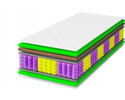 Pocketvering Matras 180x200 Prestige Kokos 26cm Hard H4/H5