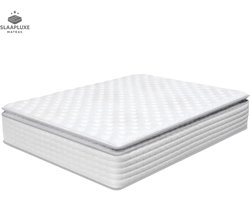 Slaapluxe matras® 2-IN-1 Matras & Topper | Koudschuim & Hybrid 140x200 cm 28cm dik