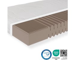 SLEEPNEO - matras 120x200 - 18 cm dik - koudschuim - H5 - zacht