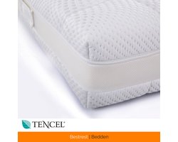 Tencel Pocketveer matras Latex 3000 – ca. 25cm dik - 130x210cm - Bestrest Bedden®