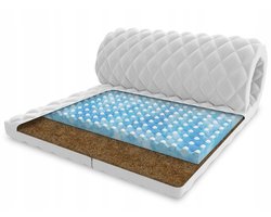 Topper Matras 160x200 cm - Kokos & Schuim - H4 Hard