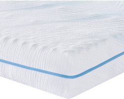 vidaXL - Matras - Wit - 120 - x - 200 - cm - Schuim
