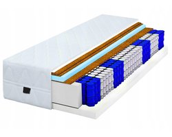 Zeer Harde Pocketvering Matras 140x200cm - 23cm Dik, 7 Zones