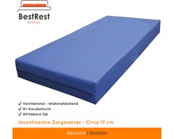 Zorgmatras Incontinentie - Waterdicht - Koudschuim Hybride - ca 17cm dik - 120x200cm