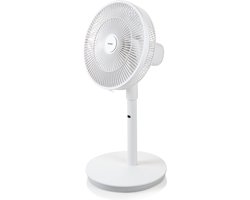 DOMO DO8149 2-in-1 Statiefventilator en Tafelventilator - 'Multi Blade' - Ø 35 cm - Aromafunctie - Timer - Wit