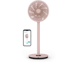 Duux Whisper Flex 2 - Smart Statiefventilator - Staande Ventilator Geruisloos - Soft Peach