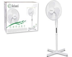 Kiwi - Staande ventilator - 40 cm - 3 standen - Stabiele voet - 45 watt - Draaibaar - Kantelbaar