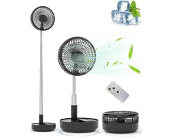 MKSS® Statiefventilator Staand - Tafelventilator - Torenventilator - Verstelbaar - Zwart