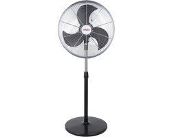 Ralight - Statiefventilator 45cm - Chroom Extra Stevig