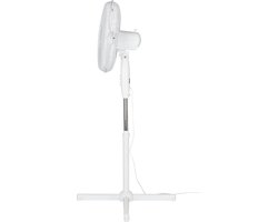 SILVERCREST Staande ventilator 45W - 3 standen - Instelbare kantelhoek - Verstelbare hoogte (105-125 cm)