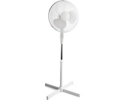 Statiefventilator - 3 standen - 40 CM - wit