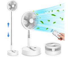 Statiefventilator - Zomerkoeling - Staande ventilator - Verkoeling woonkamer - Slaapkamer ventilator - Hittegolf oplossing - Verstelbare ventilator - Ventilator met afstandsbediening - Stille ventilator - Frisse lucht in huis - Ventil