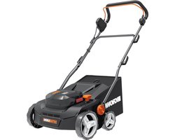 Accu verticuteermachine voor gazon tot 400 m² - 36 cm werkbreedte, 4-traps hoogteverstelling, borstelloze motor