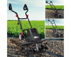 Elektrische Tuinfrees 1500W met 450 mm Werkbreedte en Antiblokkeerkoppeling