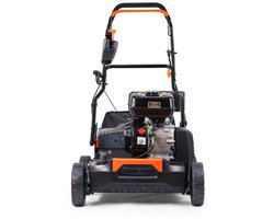 FUXTEC 3-in-1 Benzine Verticuteermachine FX-BV240 – 4-Takt Motor 4,1 kW – 18 Messen & 24 Geveerde Tanden – 45L Opvangbak – Front Handgreep