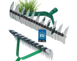 Handmatige Verticuteermachine voor Gazon - Compact en Efficiënt