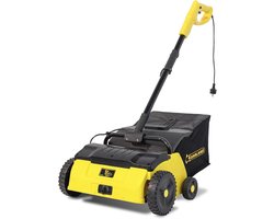 Kunstgrasveger Elektrisch 1400 Watt | Plug-in Graszakkersmachine met Draaibaar Stuur en 30 cm Werkbreedte