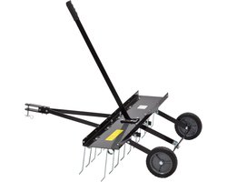 Verticuteermachine voor Gazon met Instelbare Diepte en 100 cm Werkbreedte