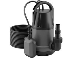 123pompen® Dompelpomp Schoon Water 6000 l/u – Automatische Vlotterschakelaar – Kelderpomp tegen Wateroverlast – Waterpomp voor Kelder, Zwembad, Vijver en Tuin