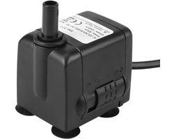 Water Play Pump, Outdoor Pumps, Quiet Divers, 450L, H 6W, Ultra for Aquarium, Fountain, Fish Tank, Swimming Pool, Garden Pond450 Litres, UK Plug (SM-337 EU Plug)