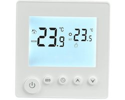 16Aelektrische kachel (Inclusief3(Meter sensor draad) verwarmingsthermostaat met LCD-achtergrondverlichting digitaal display