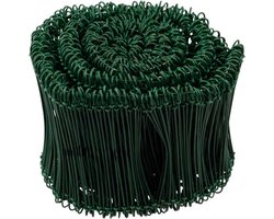 3000 drilbinders - Snelstropper - 100mm Groen + 1x Snelstropper PRO Handtrekker - Binddraad - SPERO