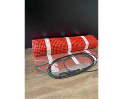 3mm zelfklevende vloerverwarmingsmat 160W/m2 15m2