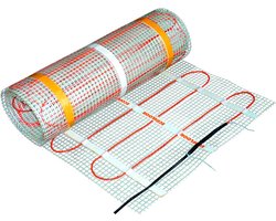 Comfortabele tegelvloerverwarming elektrische 960 Watt, 50 bij 1200 cm