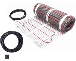 Danfoss 140F0451 - Warmtemat 600W - Zelfklevend & Geschikt voor vochtige ruimtes