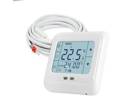 Digitale Thermostaat met Touchscreen voor Vloerverwarming - Inbouw en Sensor