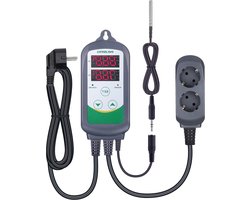 Digitale Thermostaat Temperatuurregelaar met Vervangende NTC Sonde - Verwarming en Koeling