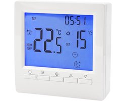 Digitale Thermostaat voor Gas CV-ketel, Vloerverwarming en Boiler - Met Kinderbeveiliging en Vorstbeveiliging