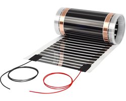 Dunne Droogbouw Wandverwarming 24V 20cm Breed 1m - Efficiënte Infrarood Verwarming