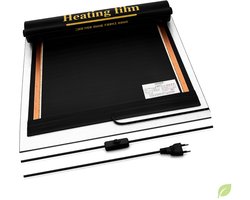 Durensa® karpetverwarming - aan/uit schakelaar - met isolatie -160*210 cm - 740 Watt